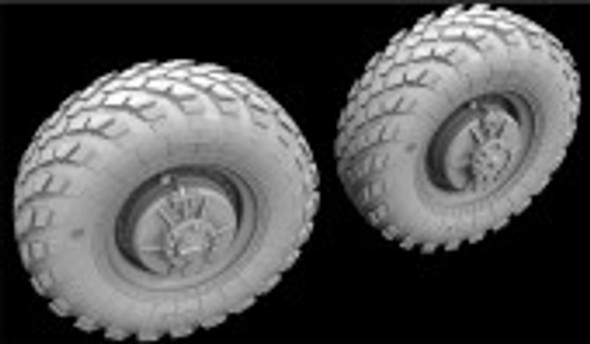 HUS35120 - Hussar Productions 1/35 BRDM Russian Type 1 Wheels