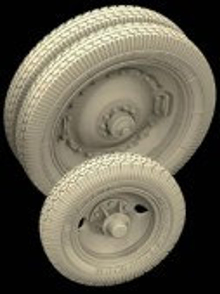 HUS35117 - Hussar Productions 1/35 ML-20 122/152mm Wheels