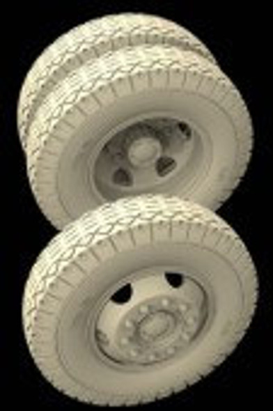 HUS35116 - Hussar Productions 1/35 Long Tom Wheels Type 3