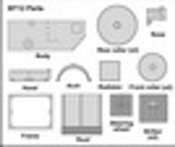 BELBT12 - Belcher Bits 1/48 Japanese Road Roller