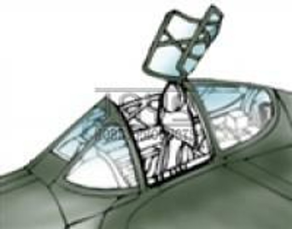 SQU9113 - Squadron Signal 1/72 Lockheed P-38J Canopy