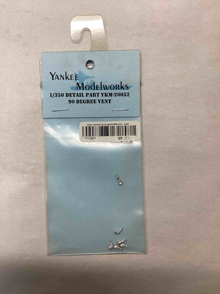 YAN20052 - Yankee Modelworks 1/350 90 Degree Vents