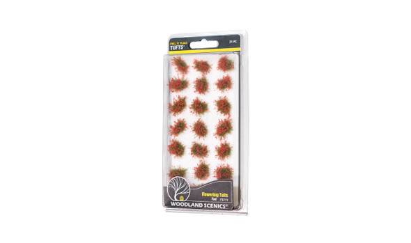 WOOFS773 - Woodland Scenics Grass Tufts: Red