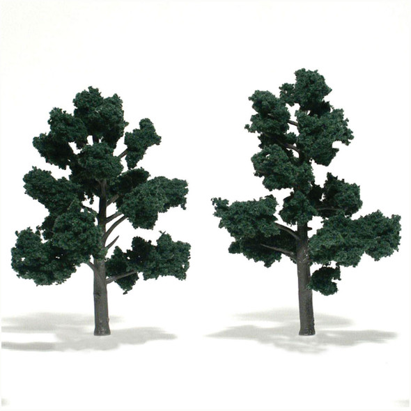 WOOTR1514 - Woodland Scenics Realistic Trees - 5-6in  Dark Green