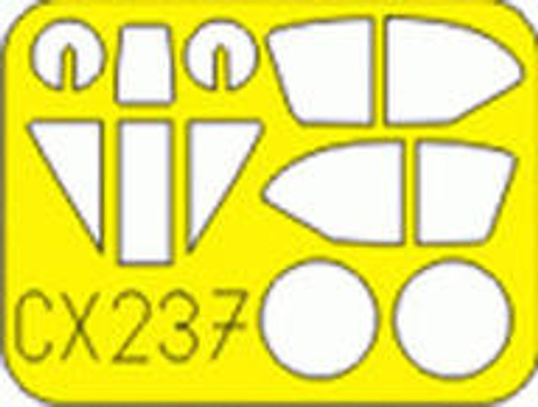 EDUCX237 - Eduard Models 1/72 Lightning F.1A/F.2 Mask for TRP