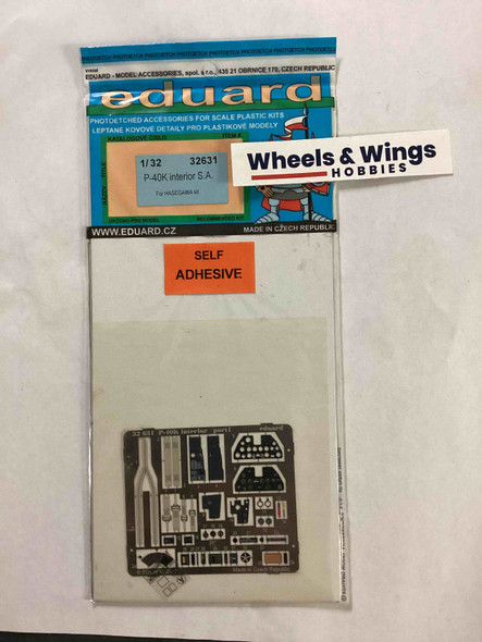 EDU32631 - Eduard Models 1/32 P-40K Interior S/A for HAS