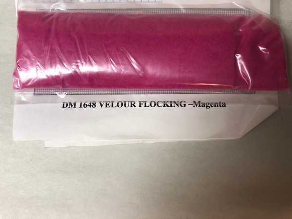 DMP1648 - Detail Master Products Magenta Velour Flocking