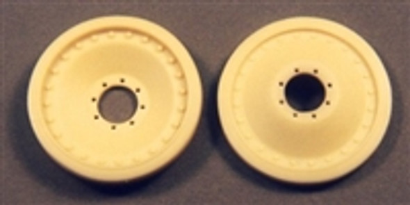 ULT135010 - Ultracast Resin 1/35 Panther Road Wheels Unmounted for Spare Stowage - For Tamiya Panther Kits