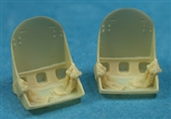 ULT48055 - Ultracast Resin 1/48 F4F Wildcat Seats with Early War Harness