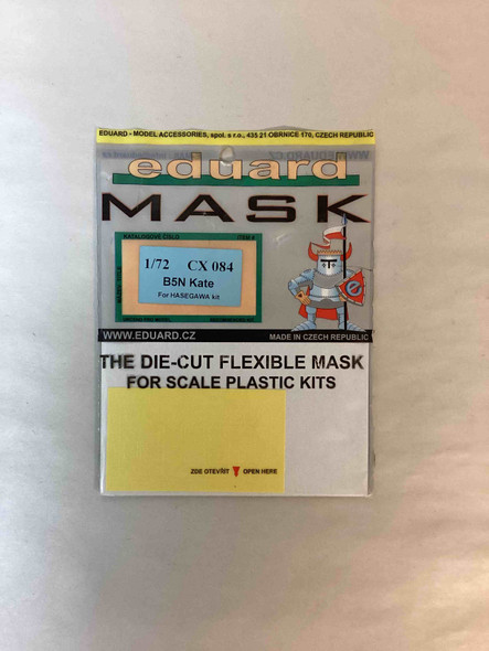 EDUCX084 - Eduard Models 1/72 B5N Kate Mask for HAS