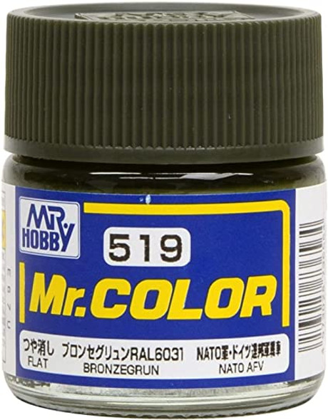 MRHC519 - Mr. Hobby Mr Color Bronzegrun [NATO/German tank] 10ml