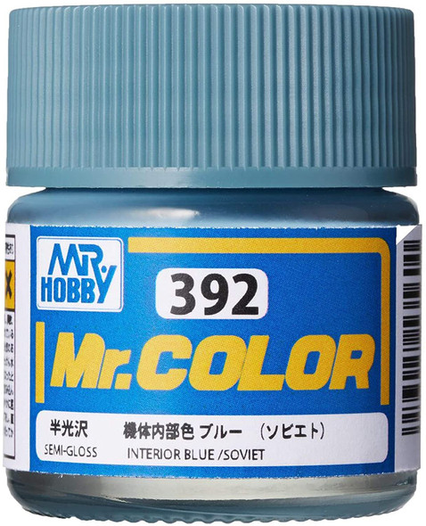 MRHC392 - Mr. Hobby Mr Color Interior Blue - 10ml - Lacquer
