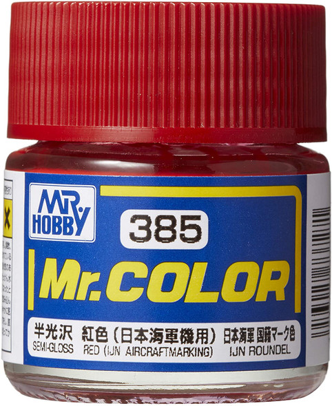 MRHC385 - Mr. Hobby Mr Color IJN Aircraft Marking Red - 10ml - Lacquer