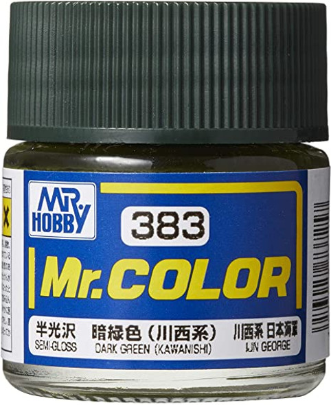 MRHC383 - Mr. Hobby Mr Color Dark Green (Kawanishi) [Imperial Japanese navy Shiden-kai(George)] 10ml