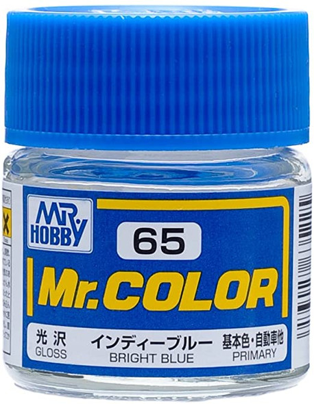 MRHC65 - Mr. Hobby Mr Color Gloss Bright Blue - 10ml - Lacquer