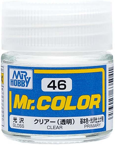 MRHC46 - Mr. Hobby Mr Color Gloss Clear - 10ml - Lacquer