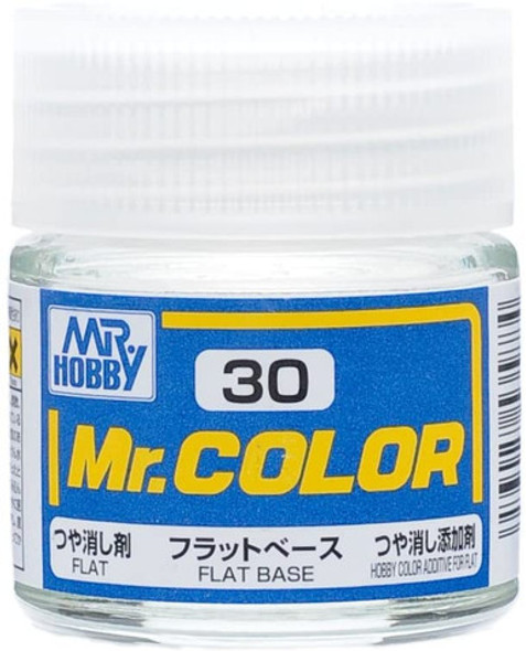 MRHC30 - Mr. Hobby Mr Color Flat Base - 10ml - Lacquer