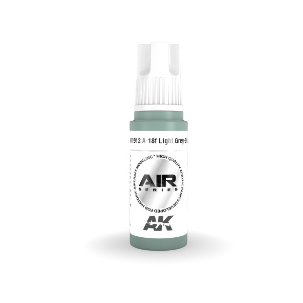 AKI11912 - AK Interactive 3rd Generation A-18F Light Grey Blue - Acrylic – 17ml