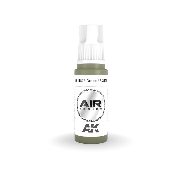 AKI11876 - AK Interactive 3rd Generation Green FS34258- 17ml - Acrylic