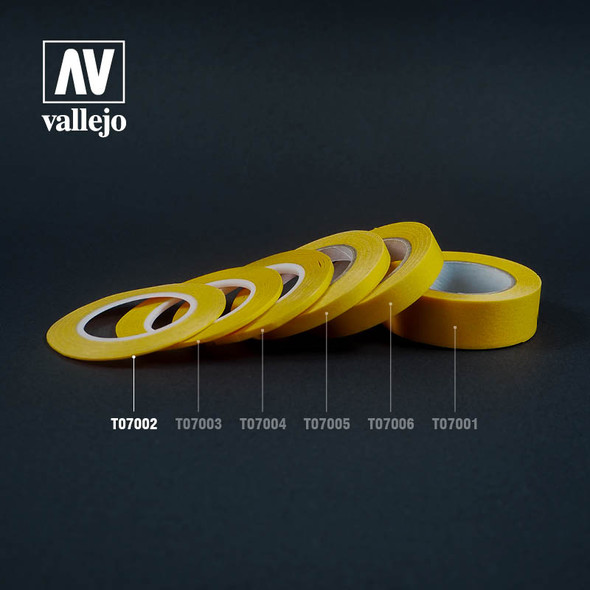 VLJT07002 - Vallejo Masking Tape: 1mm (2pcs)