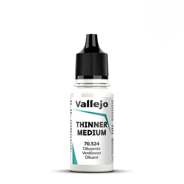 VLJ70524 - Vallejo Thinner Medium - 17ml - Acrylic