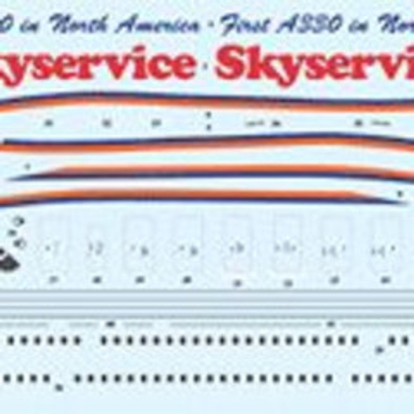 DACSKY144-64 - Daco Products 1/144 Skyservice Airbus 330-300 Decal Sheet
