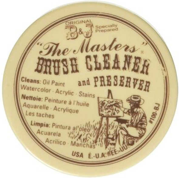 GPC100-BJ - General Pencil Co The Masters Brush Cleaner and Preserver 1oz