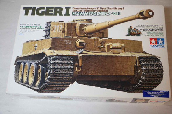 TAM35202 - Tamiya - 1/35 Tiger I KOMMANDANT OTTO CARIUS WWWEB10105488