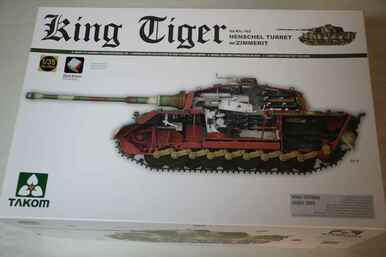TKM2045S - Takom - 1/35 King Tiger Henschel W/Zimmerit Full Interior