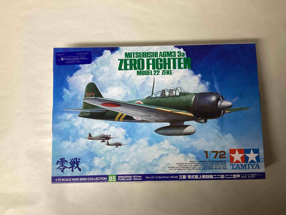 TAM60785 - Tamiya - 1/72 Mitsubishi A6M3/3a Zero Model 22 - WWWEB10105463