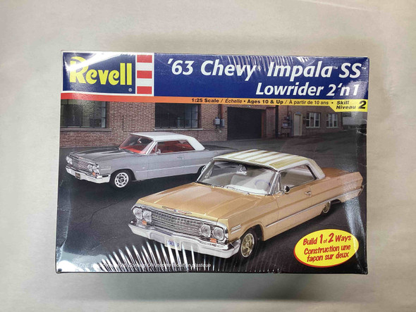 RMX85-2176 - Revell 1/25 1963 Chevy Impala SS Lowrider 2'n 1 - WWWEB10105794