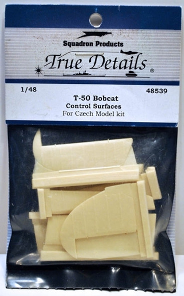 TRU48539 - True Detail 1/48 T-50 Bobcat Control Surfaces - For CMK Kit