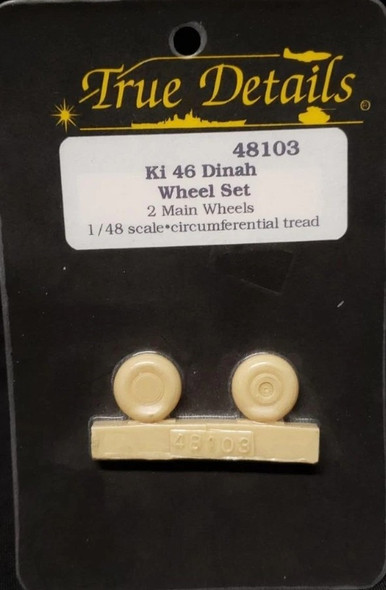 TRU48103 - Tru Detail 1/48 Ki-46 Dinah Wheels Set