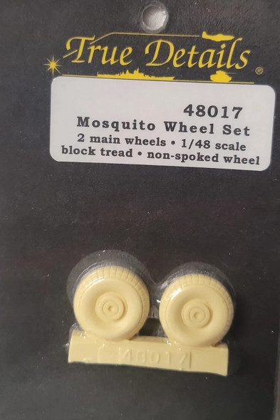 TRU48017 - True Detail 1/48 Mosquito Wheel set