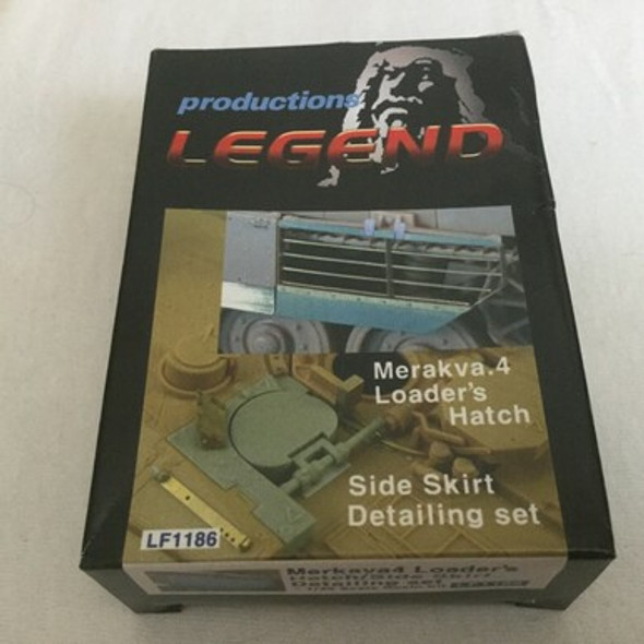 LGPLF1186 - Legend Productions 1/35 Merkava 4 Loader's Hatch/Side Skirt Detailing Set