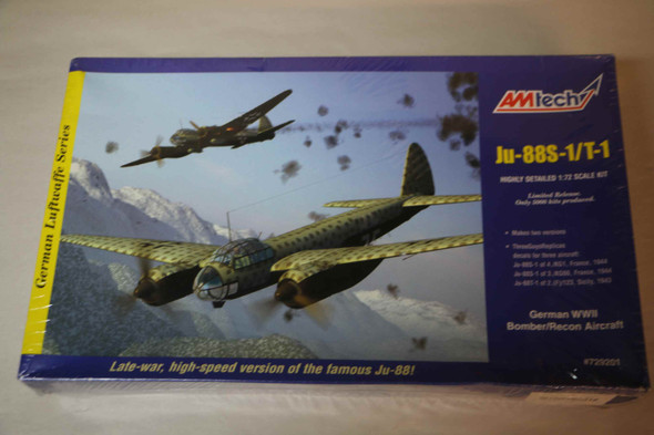 AMH729201 - AMtech 1/72 JU-88S-1/T-1 German WWII Bomber/Recon Aircraft WWWEB10103725