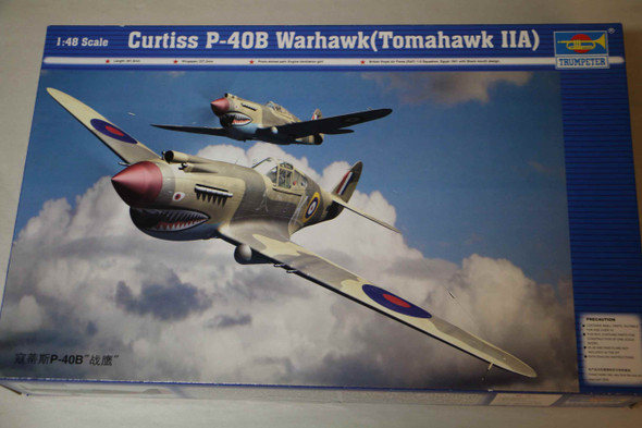 TRP02807 - Trumpeter 1/48 P-40B Warhawk (Tomahawk IIA) WWWEB10105986