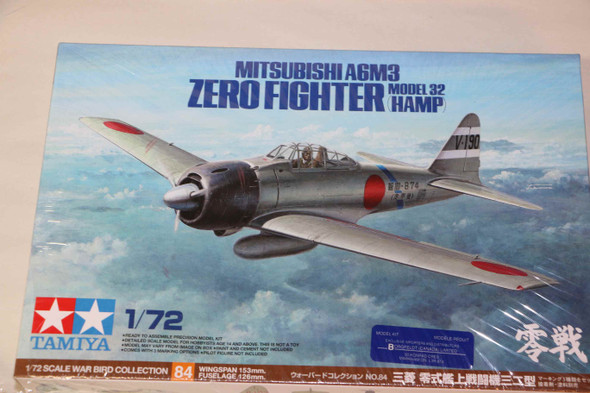 TAM60784 - Tamiya - 1/72 Mitsubishi A6M3 Zero mod.32 HAMP WWWEB10106083