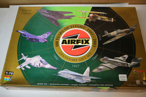 AIR91006 - Airfix 100 Years of Flight 7 x 1/72 Aircraft 1903-2003 Century Gift Set - WWWEB10106103