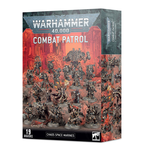Games Workshop Warhammer 40K Chaos Space Marines: Combat Patrol