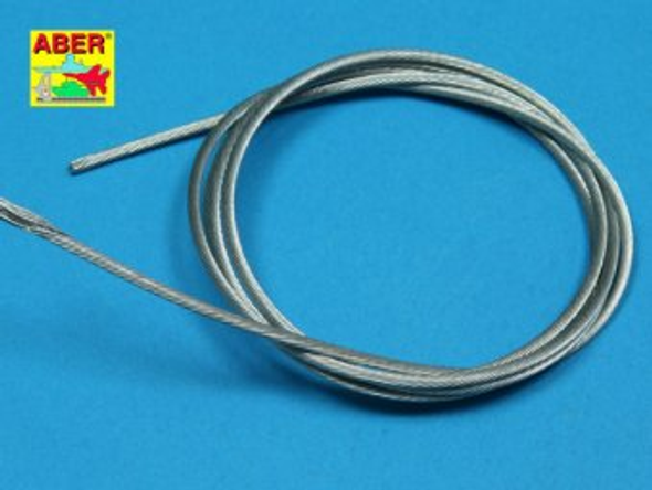 ABETCS20 - Aber 2mm, 1m Long Stainless Steel Towing Cable