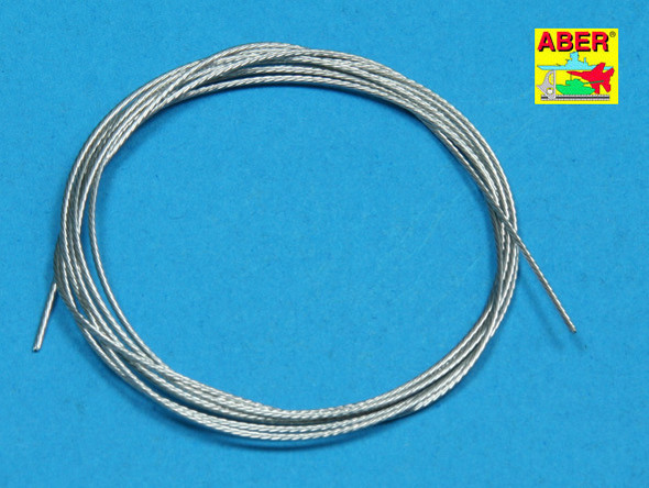ABETCS06 - Aber 0.6mm, 1m Long Stainless Steel Towing Cable