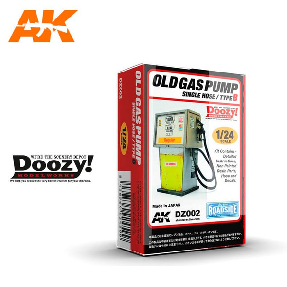AKIDZ002 - AK Interactive 1/24 Old Gas Pump Single Hose - Type B