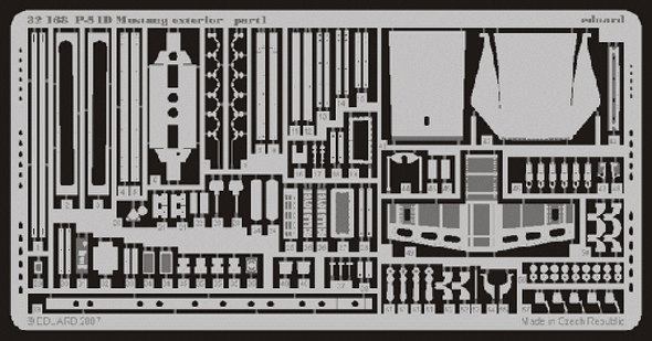 EDU32168 - Eduard 1/32 P-51D Mustang Exterior - For Dragon Kit