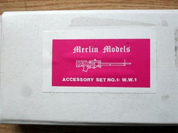 MEMNo.Set1 - Merlin Models 1/72 WWI Gun set