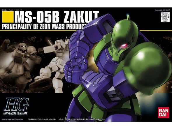 BAN5059159 - Bandai HG 1/144 MS-05B Zaku I