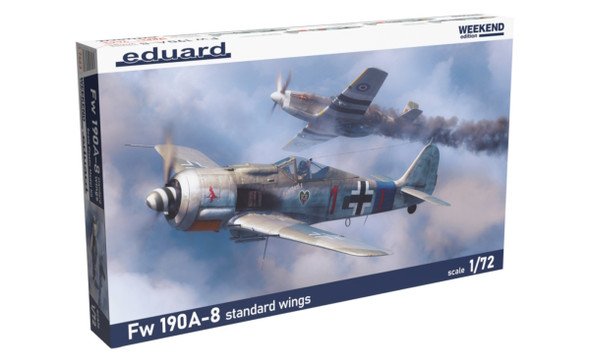 EDU7463 - Eduard - 1/72 Fw 190A-8 Standard Wings - Weekend Edition