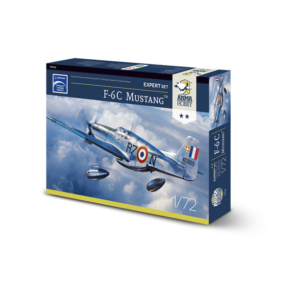 ARH70040 - Arma Hobby - 1/72 F-6C Mustang - Expert Set