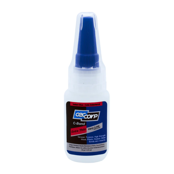 CEC34 - CEC Corp - C Bond  Extra Thin Cyanoacrylate Glue 30g