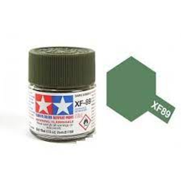 TAMXF89 - Tamiya - Dark Green 2  Acrylic - 10mL Bottle